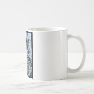 Sentinels Blaue Jay und Kardinal von Lee Hiller Kaffeetasse