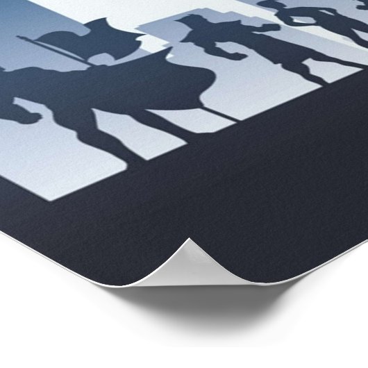 Sentinels des Multiverse-Board-Spiels Minimalistis Poster (Ecke)