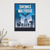 Sentinels des Multiverse-Board-Spiels Minimalistis Poster (Küche)