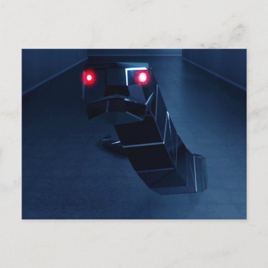 SentrySnake 3D - Postkarte (Vorderseite)