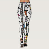 Senufo African Print Leggings (Rückseite)