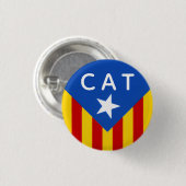 Senyera Estelada Button (Vorne & Hinten)