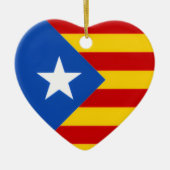 Senyera Estelada Keramik Ornament (Vorne)