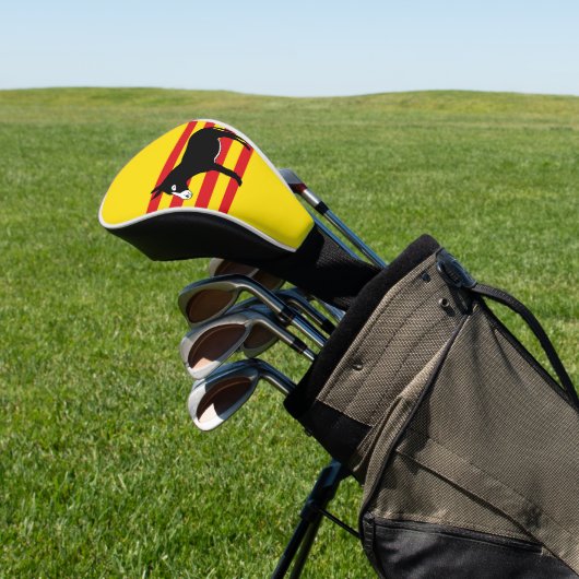Senyera Golf Headcover (In SItu)