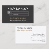 SEO Berater-Visitenkarten Visitenkarte (Vorne/Hinten)