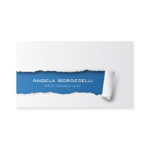 SEO Consultant Business Card Ripping Paper
