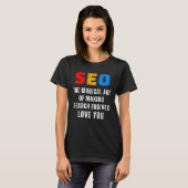 SEO Magical SEO Expert Search Motors SEO T-Shirt (Vorne ganz)