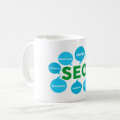SEO Marketing Kaffeetasse (Vorderseite Links)