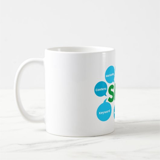 SEO Marketing Kaffeetasse (Links)