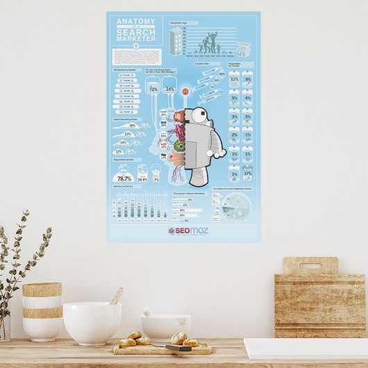 SEOmoz 2010 Branchenumfrage Poster (Küche)