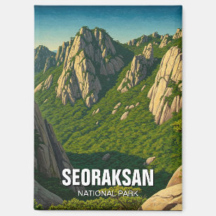 Seoraksan-Nationalpark Korea Magnet