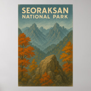 Seoraksan-Nationalpark Poster
