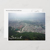 Seoul-Ansicht Postkarte (Vorne/Hinten)