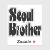 Seoul Brother Aufkleber (Blatt)