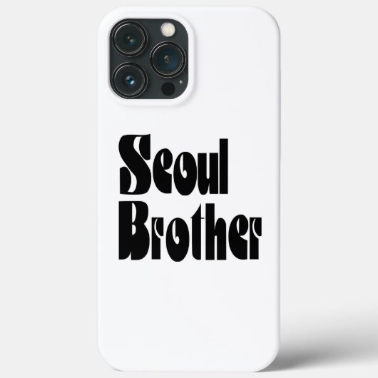 Seoul Brother Case-Mate iPhone Hülle (Rückseite)