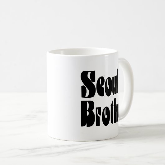 Seoul Brother Kaffeetasse (VorderseiteRechts)