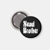 Seoul Brother Magnet (Vorderseite/Rückseite)