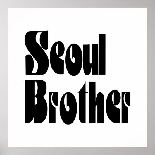 Seoul Brother Poster (Vorne)