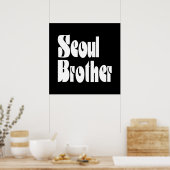 Seoul Brother Poster (Küche)