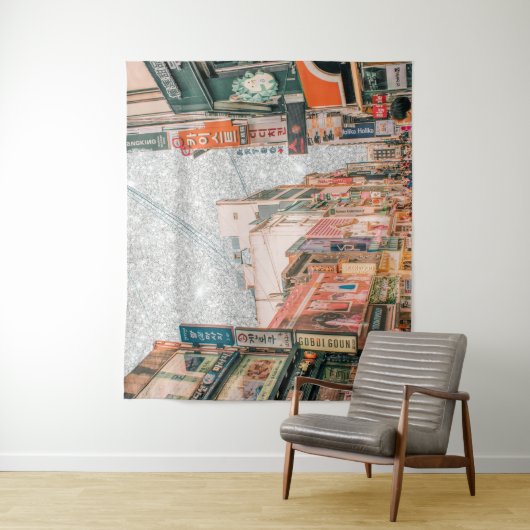 Seoul Daylight Wandteppich (Beispiel)