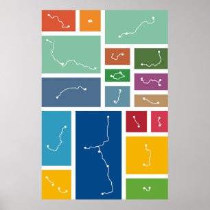 Seoul - Durchfahrt-Paletten Poster