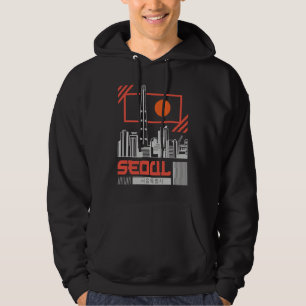 Seoul Hauptstadt von Südkorea Hangul Koreanisch Wr Hoodie