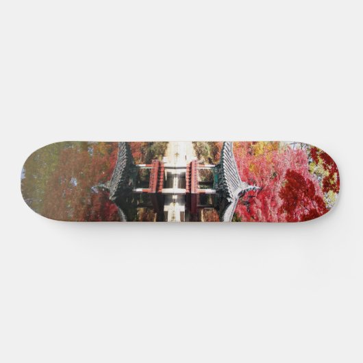 Seoul-Herbst-Japaner-Garten Skateboard (Horizontal)