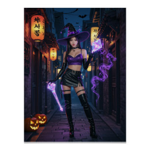 Seoul Hexe Vibes - Halloween 2025" Poster