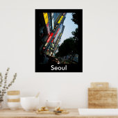 Seoul in Dusk Poster (Küche)