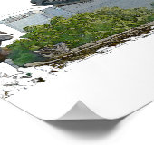 Seoul in Korea & Kultur Poster (Ecke)