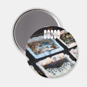 Seoul in Südkorea Magnet (Vorderseite/Rückseite)