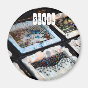 Seoul in Südkorea Magnet