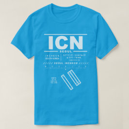 Seoul Incheon International Airport ICN T - Shirt