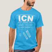 Seoul Incheon International Airport ICN T - Shirt (Vorderseite)