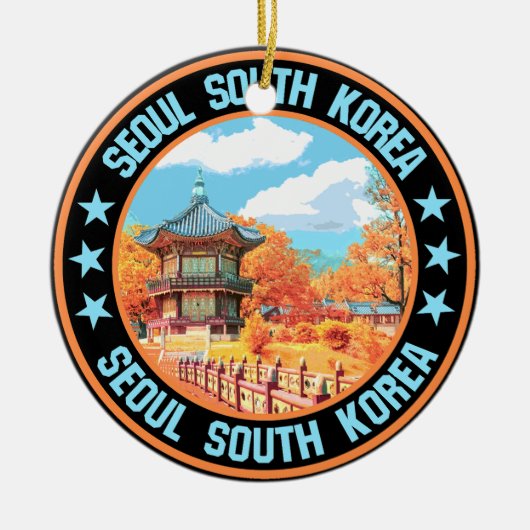 Seoul Keramik Ornament (Vorne)