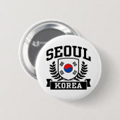 Seoul Korea Button (Vorne & Hinten)