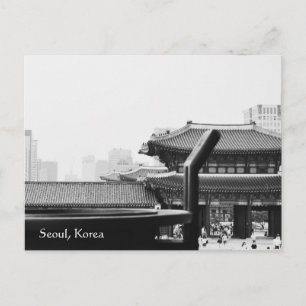Seoul korea Fotografie Postkarte