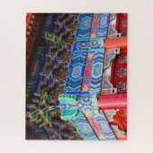 Seoul, Korea ~ Historische Palastarchitektur Puzzle (Vertikal)