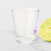 Seoul Korea Passport Briefmarke Schnapsglas (Links)