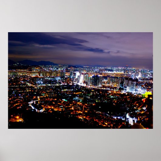 Seoul Korea Poster (Vorne)