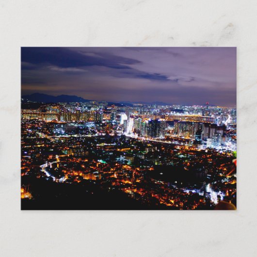 Seoul Korea Postkarte (Vorderseite)