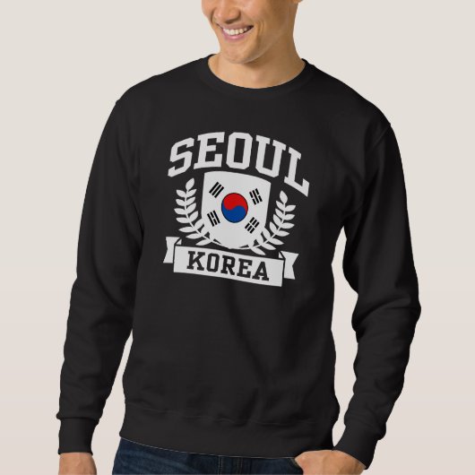 Seoul Korea Sweatshirt (Vorderseite)