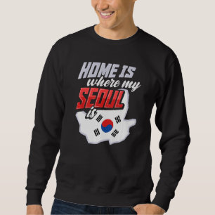 Seoul koreanische Kultur für ein Südkoreanisch aus Sweatshirt