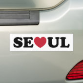 Seoul Liebe Heart Autoaufkleber (Auf Auto)