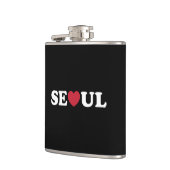 Seoul Liebe Heart Flachmann (Links)