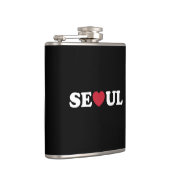 Seoul Liebe Heart Flachmann (Rechts)