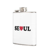 Seoul Liebe Heart Flachmann (Links)