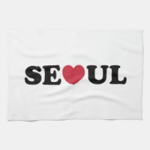 Seoul Liebe Heart Geschirrtuch (Horizontal)