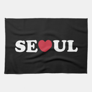 Seoul Liebe Heart Geschirrtuch