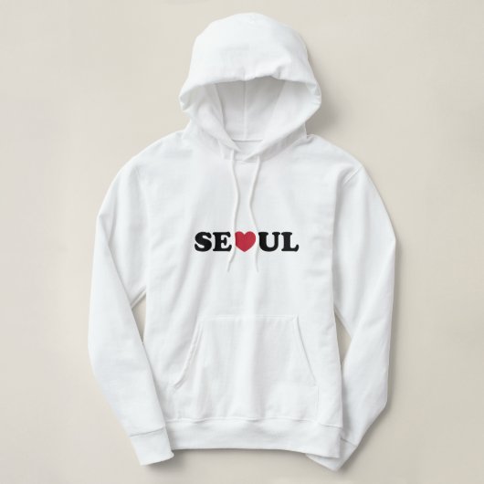 Seoul Liebe Heart Hoodie (Design vorne)